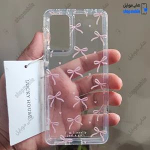 قاب گوشی شیائومی ردمی نوت 11 پرو - نوت 12 پرو 4G (کاور اورجینال Lucky House مدل شفاف طرح پاپیون)