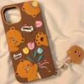 کاور سیلیکونی پاک کنی مدل عروسکی کیوت طرح Sweet Bear (2)