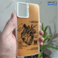 قاب گوشی سامسونگ گلکسی A07 (کاور فانتزی So Cool طرح آناتومی قلب رنگ طلایی)