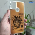 قاب گوشی سامسونگ گلکسی A21S (کاور فانتزی So Cool طرح آناتومی قلب رنگ طلایی)
