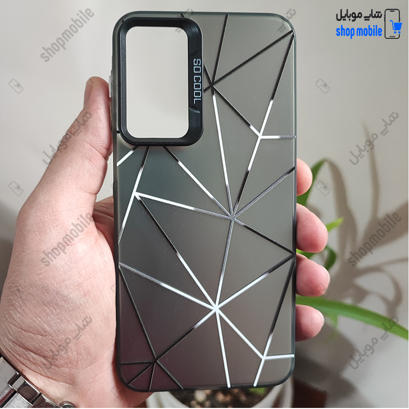 قاب گوشی سامسونگ گلکسی A52 - A52S (کاور فانتزی So Cool طرح چند ضعلی)