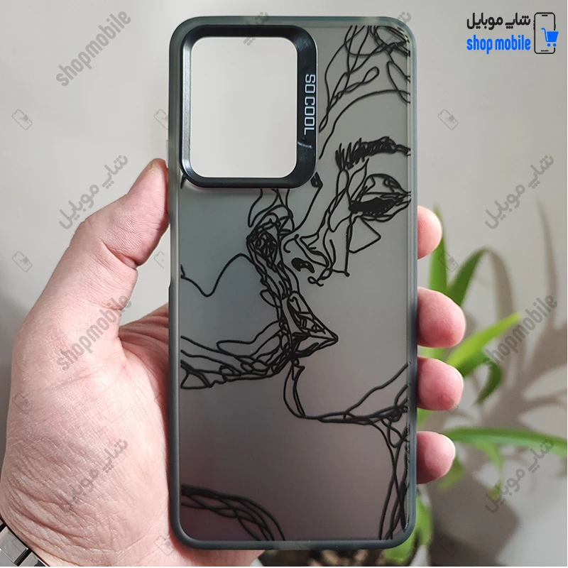 قاب گوشی شیائومی ردمی 13C - پوکو C65 (کاور فانتزی So Cool طرح Face To Face)