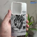 قاب گوشی شیائومی ردمی نوت 14 5G (کاور فانتزی So Cool طرح آناتومی قلب Silver)