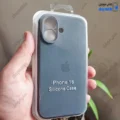 قاب گوشی آیفون 16 (کاور سیلیکونی پاک کنی اورجینال کد 22146)