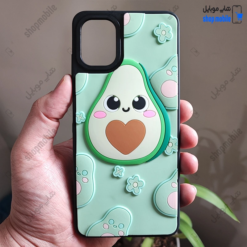 قاب گوشی سامسونگ گلکسی A06 (کاور Case City مدل عروسکی طرح گلابی کیوت)