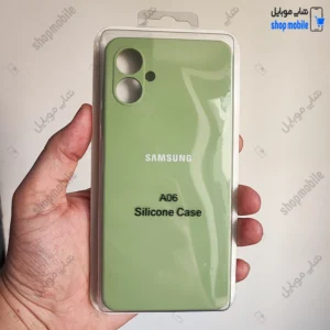 قاب گوشی سامسونگ گلکسی A06 (کاور سیلیکونی پاک کنی اورجینال کد 22187)