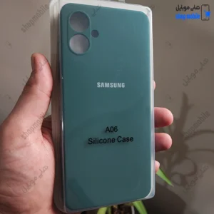 قاب گوشی سامسونگ گلکسی A06 (کاور سیلیکونی پاک کنی اورجینال کد 22193)