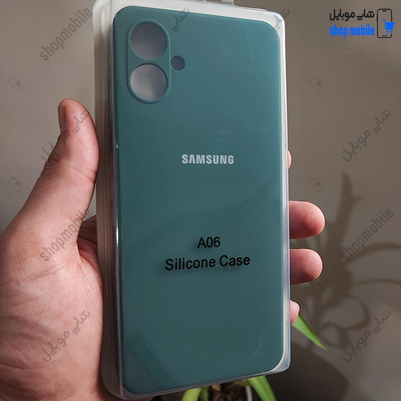 قاب گوشی سامسونگ گلکسی A06 (کاور سیلیکونی پاک کنی اورجینال کد 22193)