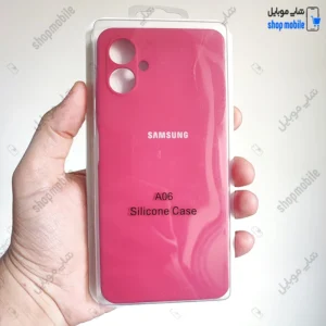 قاب گوشی سامسونگ گلکسی A06 (کاور سیلیکونی پاک کنی اورجینال کد 22199)