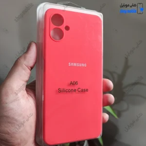 قاب گوشی سامسونگ گلکسی A06 (کاور سیلیکونی پاک کنی اورجینال کد 22202)