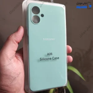قاب گوشی سامسونگ گلکسی A06 (کاور سیلیکونی پاک کنی اورجینال کد 22208)