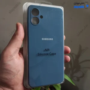 قاب گوشی سامسونگ گلکسی A06 (کاور سیلیکونی پاک کنی اورجینال کد 22211)