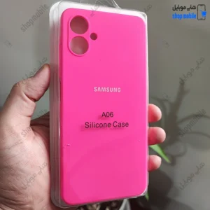 قاب گوشی سامسونگ گلکسی A06 (کاور سیلیکونی پاک کنی اورجینال کد 22214)