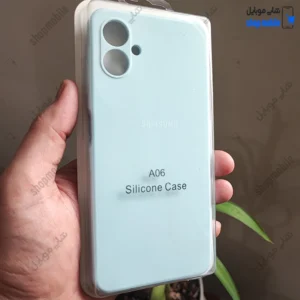 قاب گوشی سامسونگ گلکسی A06 (کاور سیلیکونی پاک کنی اورجینال کد 22218)