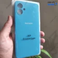 قاب گوشی سامسونگ گلکسی A06 (کاور سیلیکونی پاک کنی اورجینال کد 22225)
