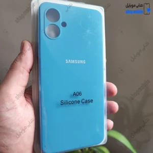 قاب گوشی سامسونگ گلکسی A06 (کاور سیلیکونی پاک کنی اورجینال کد 22225)