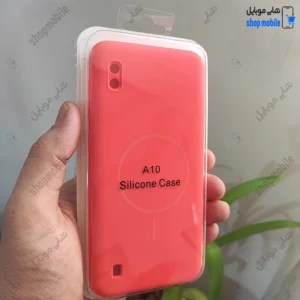 قاب گوشی سامسونگ گلکسی A10 (کاور سیلیکونی پاک کنی اورجینال طرح مگ سیف کد 22263)