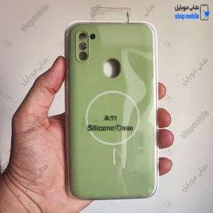 قاب گوشی سامسونگ گلکسی A11 - M11 (کاور سیلیکونی پاک کنی اورجینال طرح مگ سیف کد 22289)