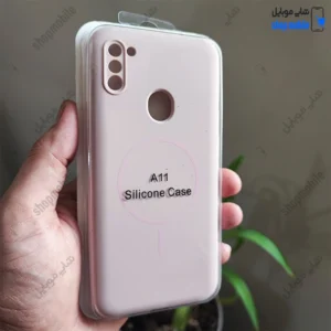قاب گوشی سامسونگ گلکسی A11 - M11 (کاور سیلیکونی پاک کنی اورجینال طرح مگ سیف کد 22292)