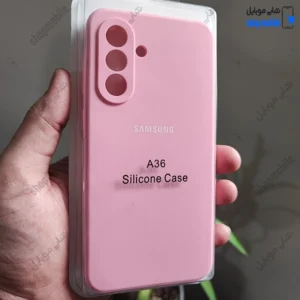 قاب گوشی سامسونگ گلکسی A36 (کاور سیلیکونی پاک کنی اورجینال کد 22317)