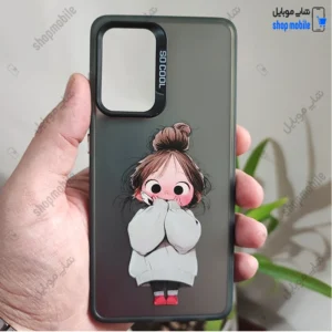 قاب گوشی سامسونگ گلکسی A52 - A52S (کاور سوکول طرح دختر ذوق زده)
