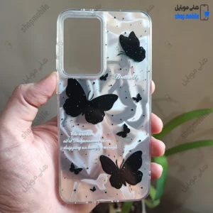 قاب گوشی سامسونگ گلکسی A56 (کاور IMD لیزری مدل فانتزی طرح پروانه)
