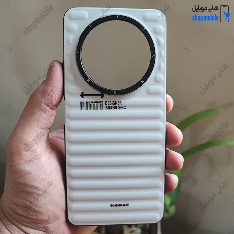 قاب گوشی شیائومی ردمی 14C - ردمی A4 - پوکو C75 (کاور یانگ کیت رنگ سفید)
