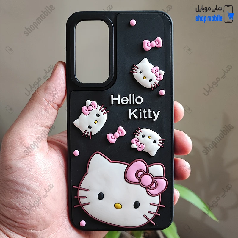 قاب گوشی شیائومی ردمی نوت 10 پرو - نوت 10 پرو مکس (کاور Case City مدل عروسکی طرح Hello Kitty)