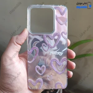 قاب گوشی شیائومی ردمی نوت 14 4G (کاور IMD لیزری مدل فانتزی طرح قلب)