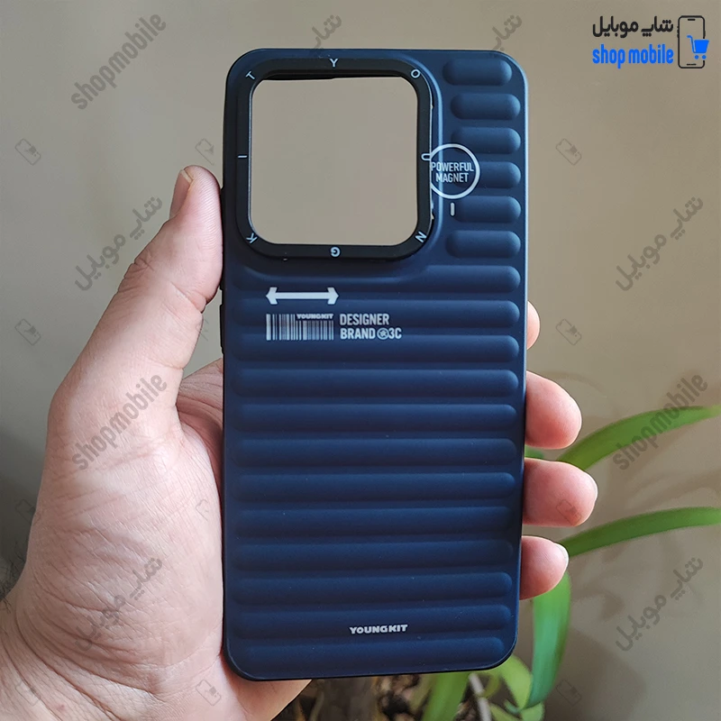 قاب گوشی شیائومی ردمی نوت 14 4G (کاور یانگ کیت رنگ سرمه‌ای)