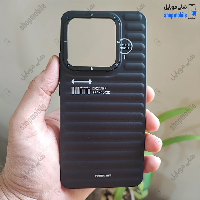 قاب گوشی شیائومی ردمی نوت 14 4G (کاور یانگ کیت رنگ مشکی)