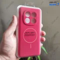 قاب گوشی شیائومی ردمی نوت 14 پرو 4G/5G (کاور سیلیکونی پاک کنی اورجینال طرح مگ سیف کد 22336)