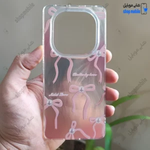 قاب گوشی شیائومی ردمی نوت 14 پرو 5G - نوت 14 پرو پلاس - پوکو X7 (کاور IMD لیزری مدل فانتزی طرح پاپیون)