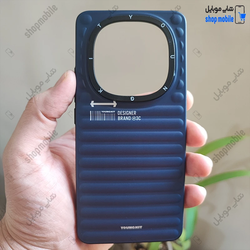 قاب گوشی شیائومی ردمی نوت 14 پرو 5G - نوت 14 پرو پلاس - پوکو X7 (کاور یانگ کیت رنگ سرمه‌ای)