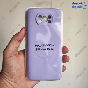 قاب گوشی شیائومی پوکو X3 - X3 پرو (کاور سیلیکونی پاک کنی اورجینال طرح مگ سیف کد 22420)