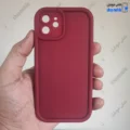 قاب گوشی آیفون 11 (کاور Solid مدل ساده رنگ زرشکی)