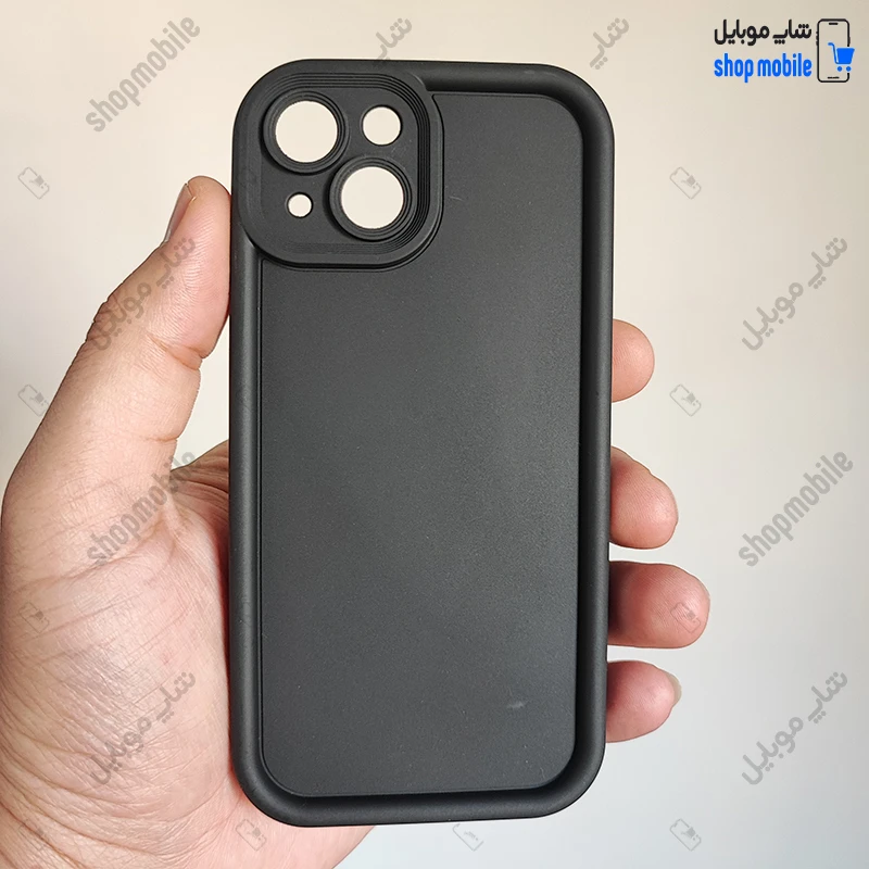قاب گوشی آیفون 15 (کاور Solid مدل ساده رنگ مشکی)