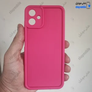 قاب گوشی سامسونگ گلکسی A05 (کاور Solid مدل ساده رنگ صورتی)