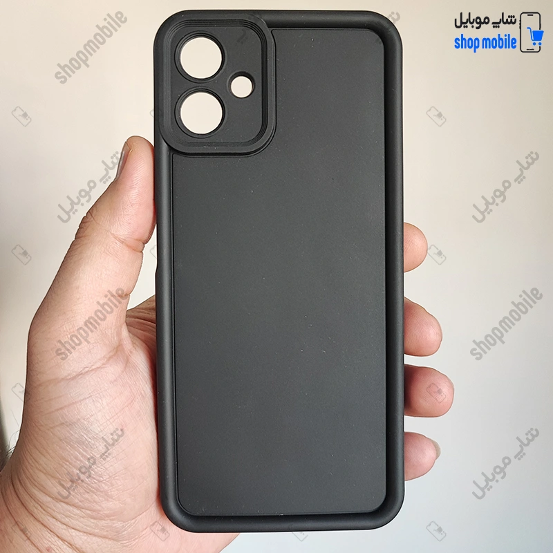 قاب گوشی سامسونگ گلکسی A06 (کاور Solid مدل ساده رنگ مشکی)