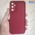 قاب گوشی سامسونگ گلکسی A25 (کاور Solid مدل ساده رنگ زرشکی)