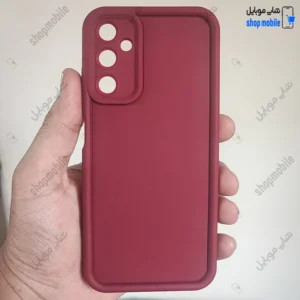 قاب گوشی سامسونگ گلکسی A25 (کاور Solid مدل ساده رنگ زرشکی)