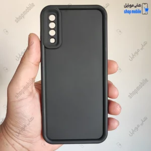قاب گوشی سامسونگ گلکسی A70 (کاور Solid مدل ساده رنگ مشکی)