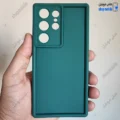 قاب گوشی سامسونگ گلکسی S25 اولترا (کاور Solid مدل ساده رنگ کله غازی)