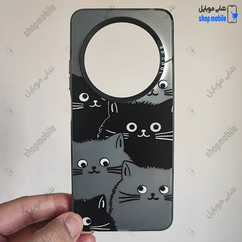 قاب گوشی شیائومی ردمی 14C - ردمی A4 - پوکو C75 (کاور فانتزی So Cool طرح گربه های خپل)