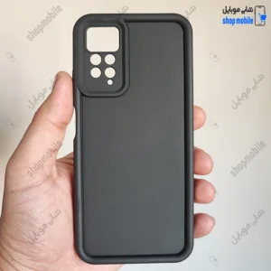 قاب گوشی شیائومی ردمی نوت 11 پرو (کاور Solid مدل ساده رنگ مشکی)