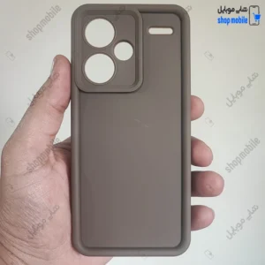 قاب گوشی شیائومی ردمی نوت 13 پرو پلاس 5G (کاور Solid مدل ساده رنگ قهوه ای)