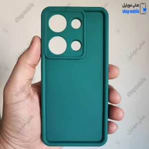 قاب گوشی شیائومی ردمی نوت 14S - نوت 13 پرو 4G - پوکو M6 پرو 4G (کاور Solid مدل ساده رنگ کله غازی)