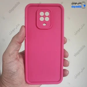 قاب گوشی شیائومی ردمی نوت 9S نوت 9 پرو (کاور Solid مدل ساده رنگ صورتی)