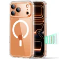 قاب گوشی آیفون 17 پرو مکس (کاور مگ سیف شفاف مدل Clear Case Magnetic)