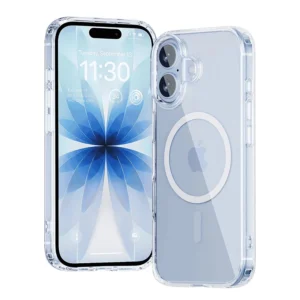قاب گوشی آیفون 17 (کاور مگ سیف شفاف مدل Clear Case Magnetic)